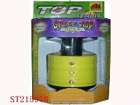 ST215978 - SPINNING TOP WITH MUSIC AND 5-LIGTH（3 COLORS ASSORTED）