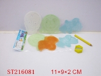 ST216081 - STATIONERY SET（4 COLORS ASSORTED）