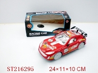 ST216295 - B/O RACING CAR WITH LIGHT AND MUSIC（PADDLE WHEEL）3 COLORS ASSORTED