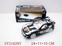 ST216297 - B/O RACING CAR WITH LIGHT AND MUSIC(PADDLE WHEEL)2 COLORS ASSORTED