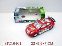ST216401 - B/O BUMP AND GO CAR WITH LIGHT