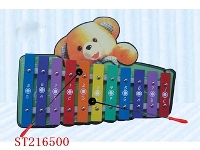 ST216500 - 小熊图案11音铝板琴