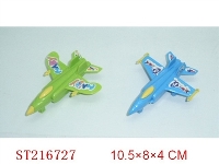 ST216727 - PULL-BACK PLANE（4 COLORS 2 STYLES ASSORTED）