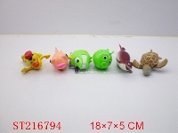 ST216794 - WINDING UP SWIMMING ANIMAL(6 STYLES ASSORTED)