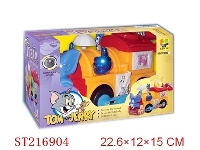 ST216904 - B/O TRAIN WITH MOUSE AND CAT （W/FUNCTION）