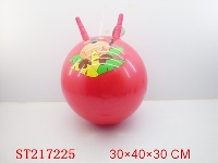 ST217225 - 45cm羊角贴图跳球