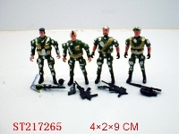 ST217265 - MILITARY PERSON（4 STYLES ASST）
