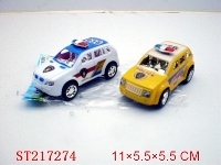 ST217274 - PULL-BACK CAR（2 STYLES 4 COLORS ASSORTED）