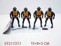 ST217377 - NINJA TURTLE WITH LIGHT (4PCS)