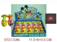 ST217586 - SPINNING TOP WITH LIGHT AND MUSIC(10PCS)