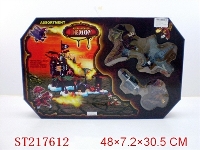 ST217612 - CARTOON SELF-ASSEMBLING CASTLE （2 STYLES ASSORTED）58PCS