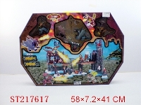 ST217617 - CARTOON SELF-ASSEMBLING CASTLE (113PCS)