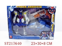 ST217640 - ROBOT WITH SOUND AND LIGTH、DOMINO （GUN）