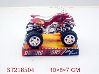 ST218504 - PULL-BACK MOTORCYCLE(5 COLORS ASSORTRED)