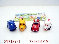 ST218751 - PULL-BACK CAR(4 STYLES 4 COLORS ASSORTED)