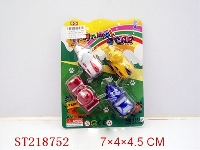 ST218752 - PULL-BACK CAR(4 STYLES 4 COLORS ASSORTED)