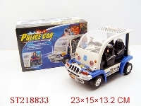 ST218833 - B/O POLICE CAR WITH LIGHT