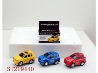 ST219440 - B/O CAR WITH LIGHT(2 STYLES 3 COLORS ASST)
