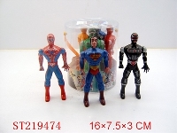 ST219474 - SUPER MAN WITH LIGHT(8PCS)