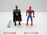 ST219486 - SPIDER MAN AND BAT MAN WITH LIGHT