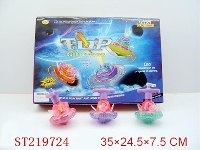 ST219724 - CLARITY 32FLASH SPINNING TOP(12PCS)