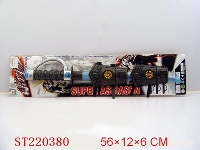ST220380 - CLARITY FLASH SWORD WITH 4-LIGHT AND 2-CUFF(2 COLORS ASSORTED