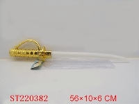 ST220382 - PLATE SWORD WITH 3LIGHT 3-COLORD