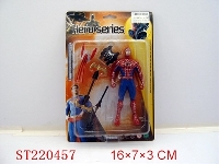 ST220457 - SPIDER MAN WITH LIGHT (2COLORS ASSORTED)