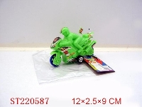 ST220587 - PULL-BACK MOTORCYCLE(3 STYLES ASST)