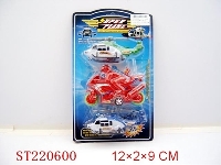 ST220600 - PULL-BACK PLANE AND MOTORCYCLE