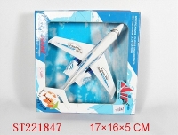 ST221847 - PULL-BACK PLANE W/LIGHT&SOUND