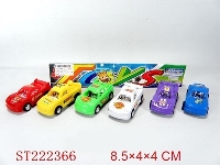 ST222366 - PULL-BACK CAR（6PCS）