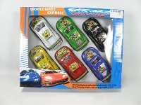 ST222545 - PULL-BACK CAR（2 STYLES 6 COLORS ASSORTED)