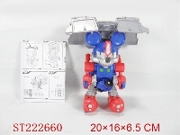 ST222660 - B/O VARIABLE-TYPE ROBOT/WITH MUSIC AND LIGHT