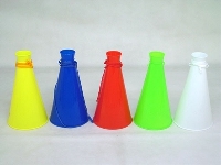 ST222777 - 23*12.5CM扩音喇叭，五色混装