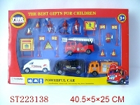 ST223138 - pull back fire engine set