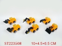 ST223508 - PULLING BACK ENGINING CAR 6STYTLES MIXED