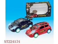 ST224174 - B/O CAR WHEEL WITH LIGHTS 6LIGHTS （2 STYLES 2 COLOR ）