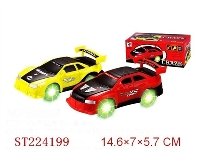 ST224199 - B/O CAR WHEEL WITH 4LIGHT（2 STYLES 3 COLORS）