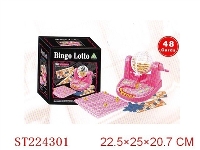ST224301 - MANUAL BINGO LOTTO （90 NUMBER  48 CARDS）