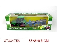 ST224758 - FRICTION TRACTOR FARM SET