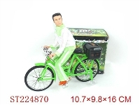 ST224870 - B/O BICYCLE W/MAN