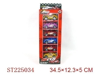 ST225034 - PULL BACK CAR（6PCS）