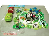 ST225261 - PUZZLE WITH RAIL WIND UP CAR(BEN10)