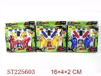 ST225603 - PULL-BACK SELF-ASSEMBLED MOTORCYCLE (3 STYLES ASSORTED)