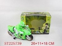 ST225739 - BEN 10 B/O MOTORCYCLE AND MAN