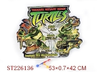 ST226136 - NINJA TURTLE MAGNETIC DARTBOARD