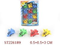 ST226189 - PULL-BACK PLANE（12PCS 3 STYLES 4 COLORS ASSORTED）