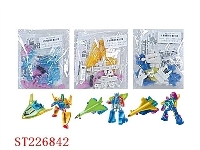 ST226842 - SELF-ASSEMBLED PLANE（3 STYLES ASSORTED）