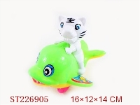ST226905 - PULL STRING ANIMAL W/BELL